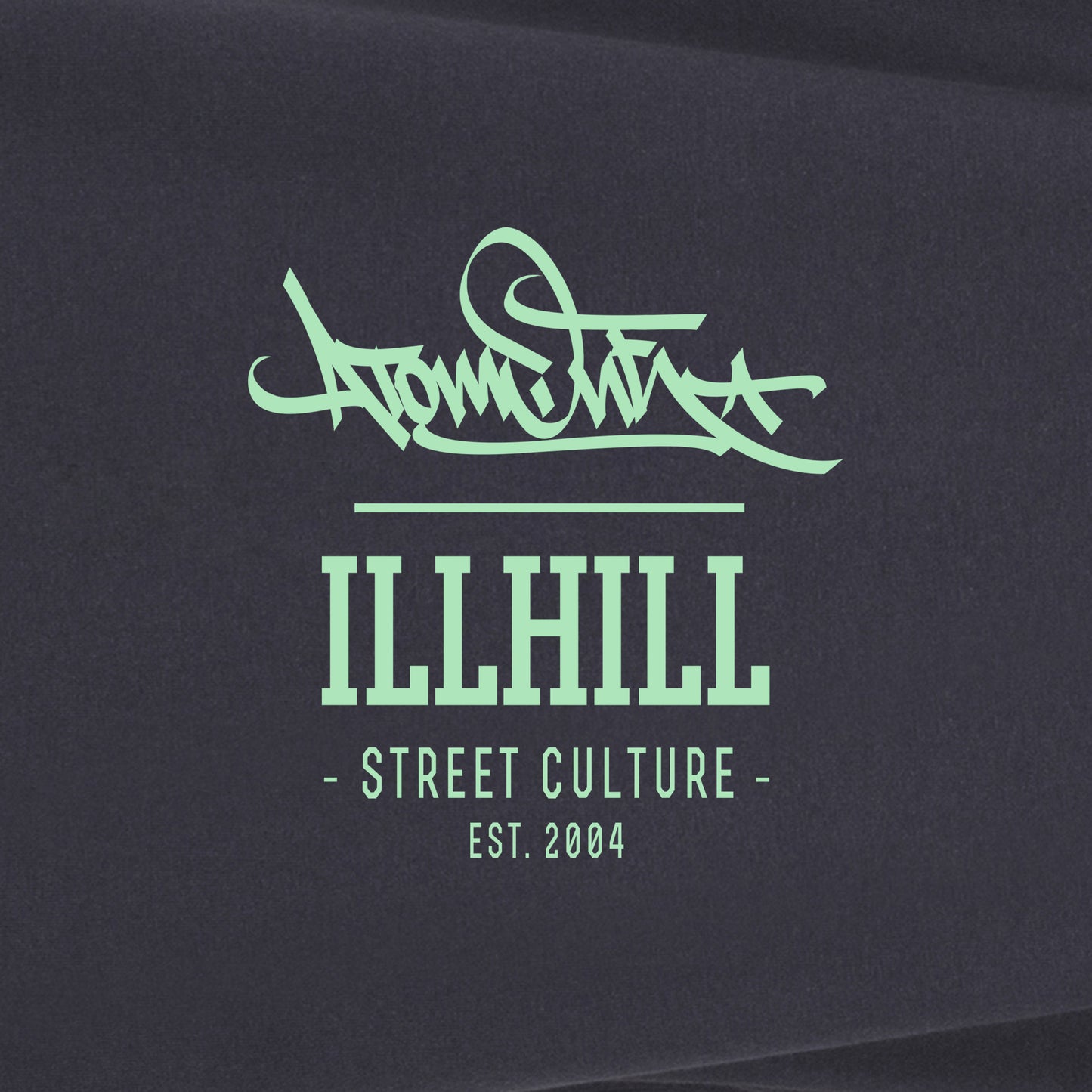 ABC – NAVY / MINT T-Shirt by ATOM