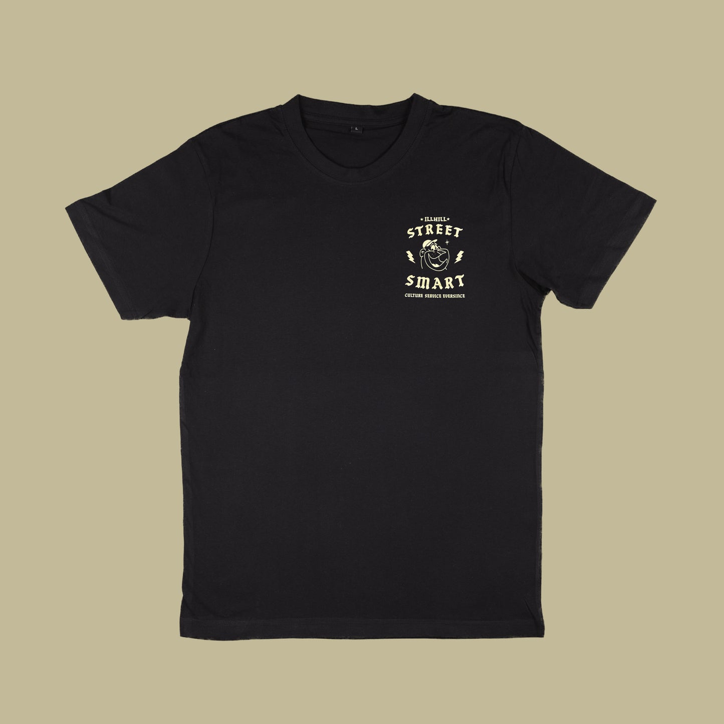 College T-Shirt Black