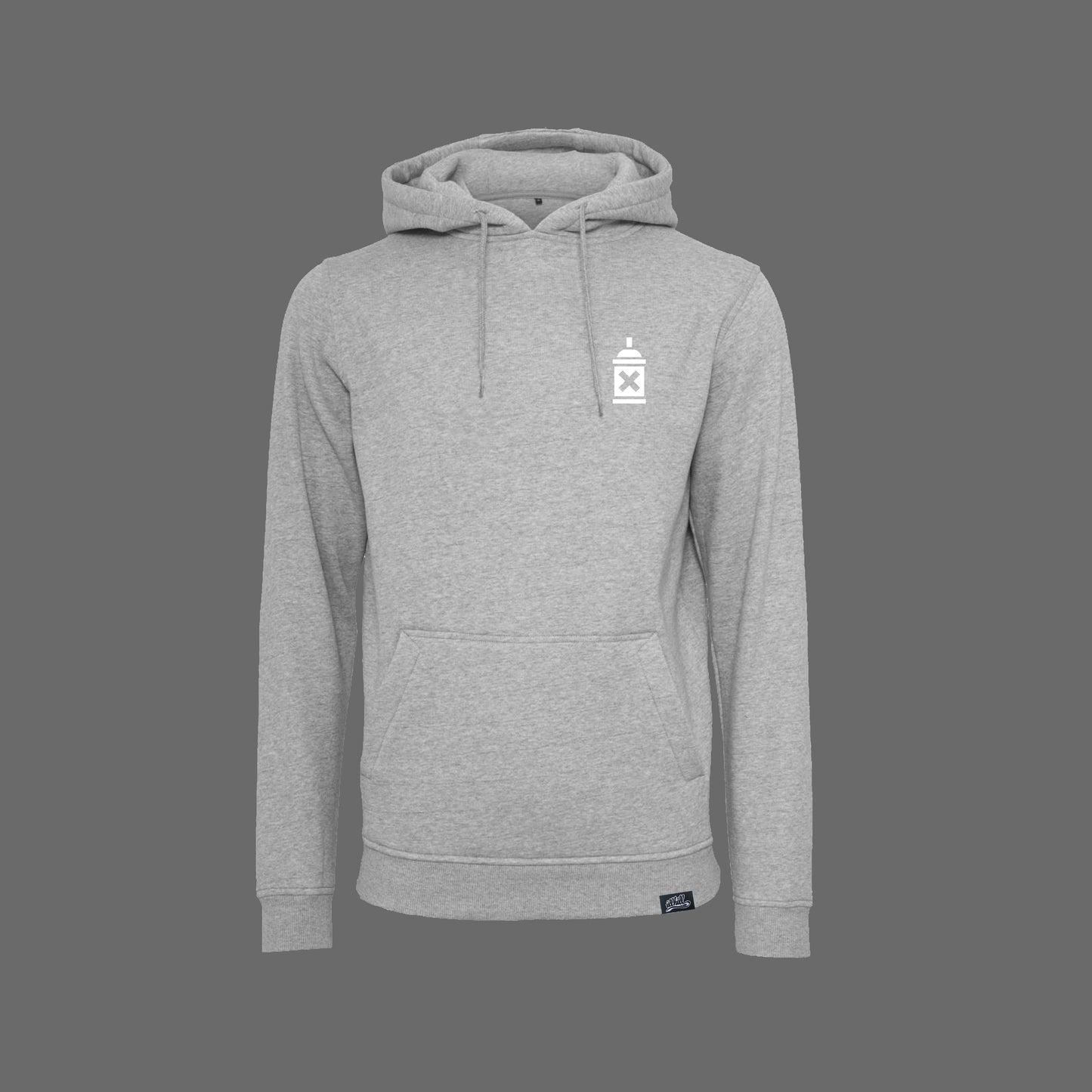 Can2 Drip-Tag Hoodie GREY