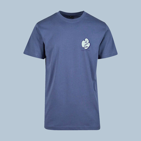 T-Shirt blue ARTIST-COLLAB  #39 /w Emti.one