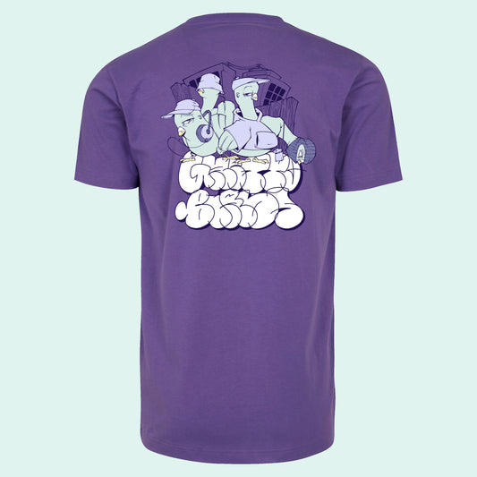 PRE-ORDER - T-Shirt purple ARTIST-COLLAB  #39 /w Emti.one